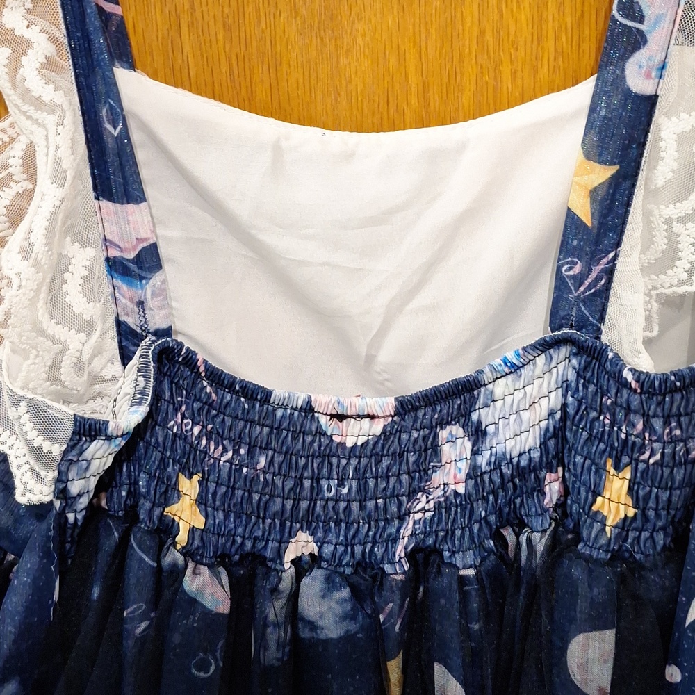 Jellyfish lolita dress with stretch back - Picture 6 of 7